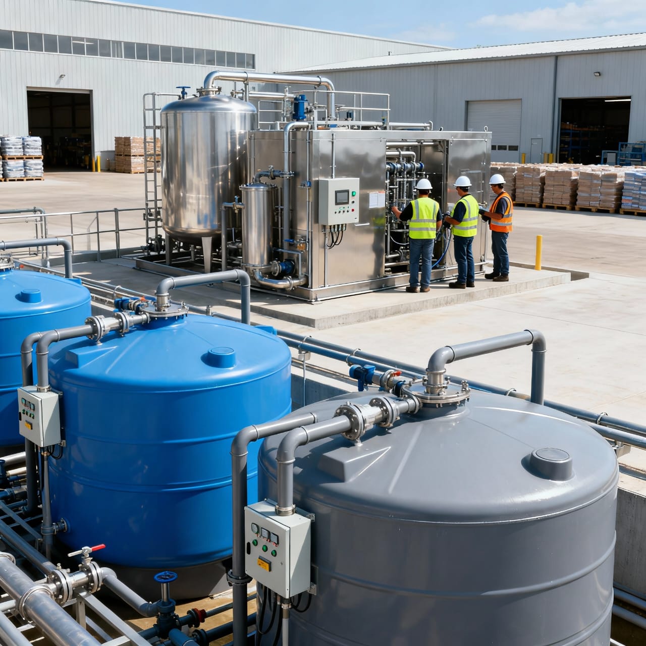 Water Treatment Tank